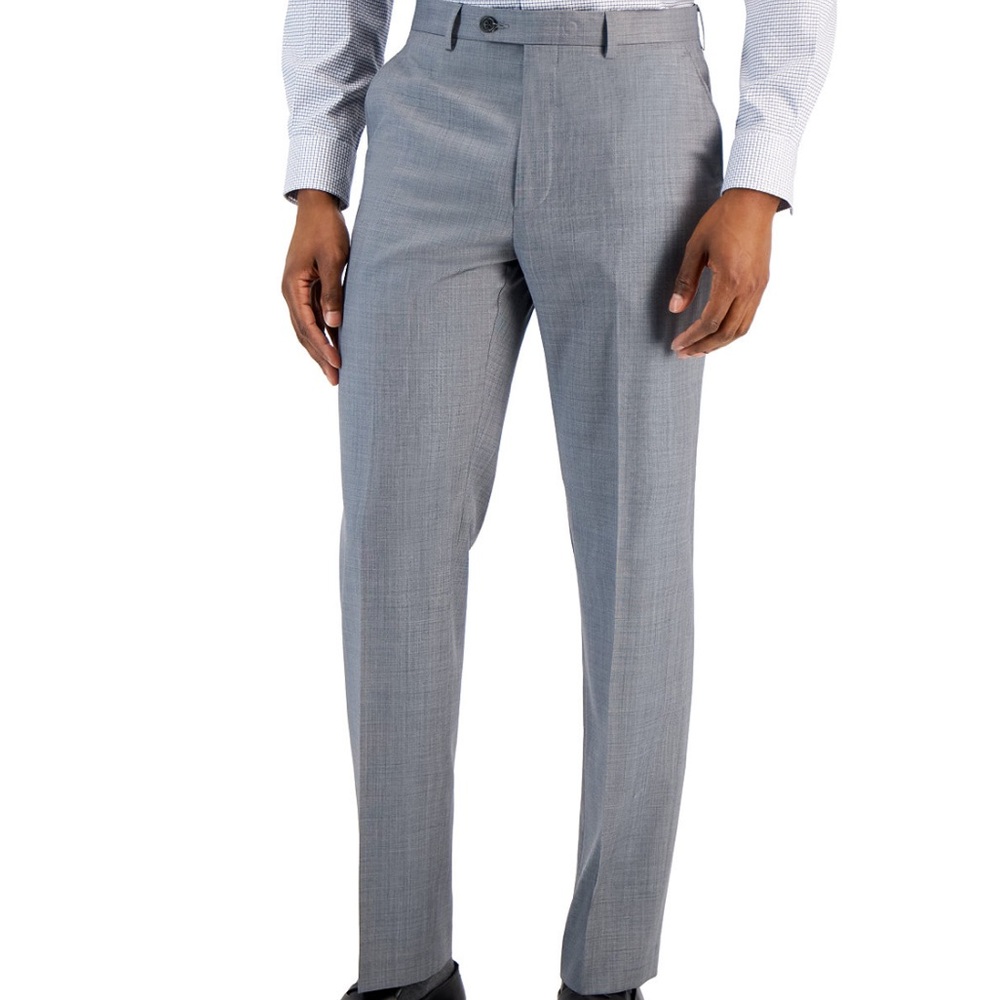Lauren Ralph Lauren Men's Classic-Fit UltraFlex Stretch Flat Front Suit Pants